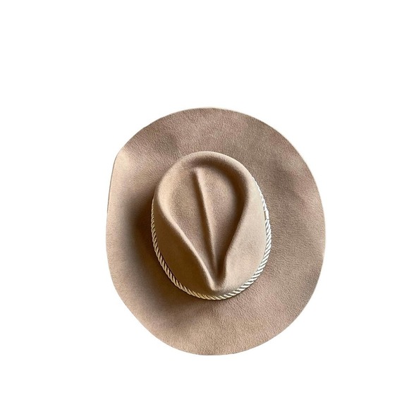 Gladys Tamez Millinery Alex Hat  in Camel Women's Size M NWT - Picture 4 of 10